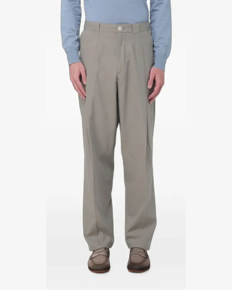 Brunello Cucinelli pleated tailored trousers - Nude Nude
