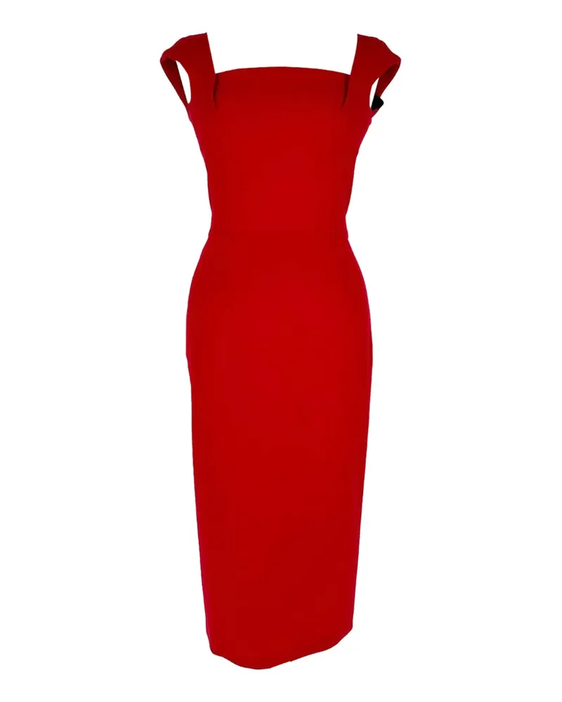 Roland Mouret sleeveless midi dress - Rot Rot