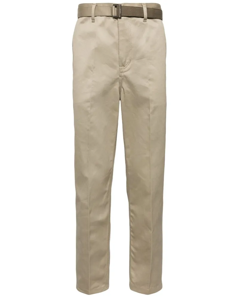 Sacai Chino mit Gürtel - Nude Nude