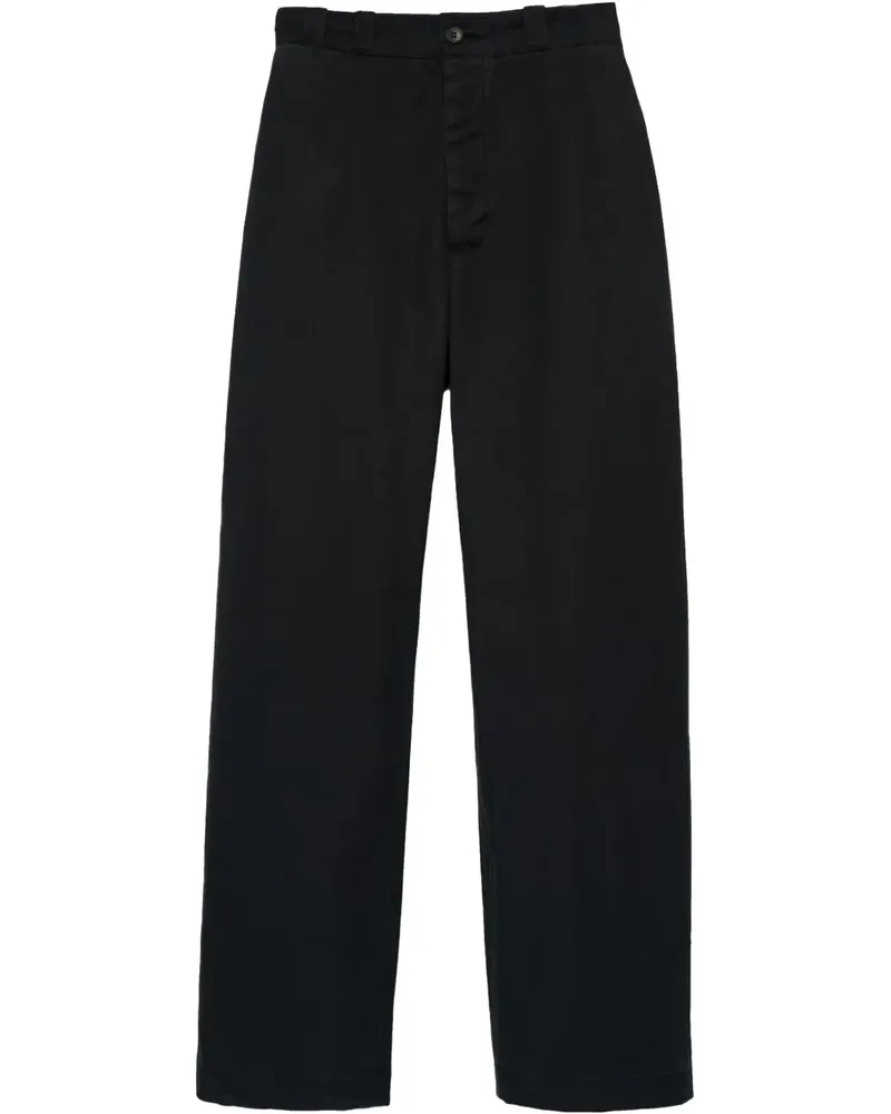 The Elder Statesman Hose mit geradem Bein - Schwarz Schwarz