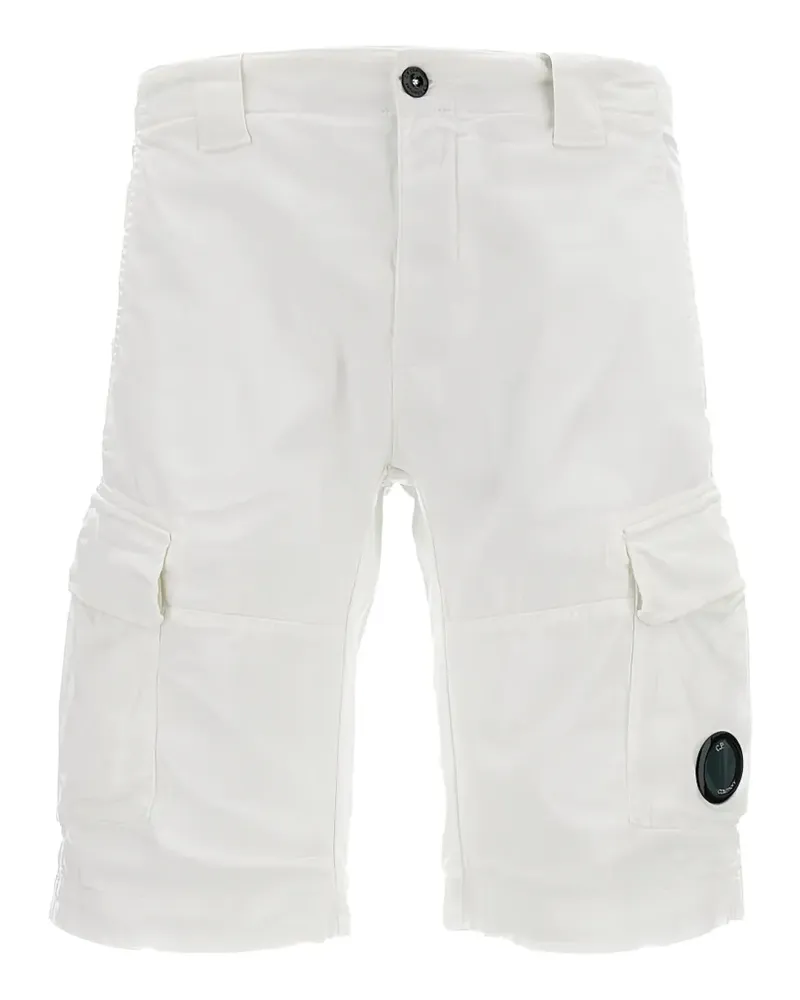 C.P. Company Cargo-Shorts mit Gürtelschlaufen - Weiß Weiß