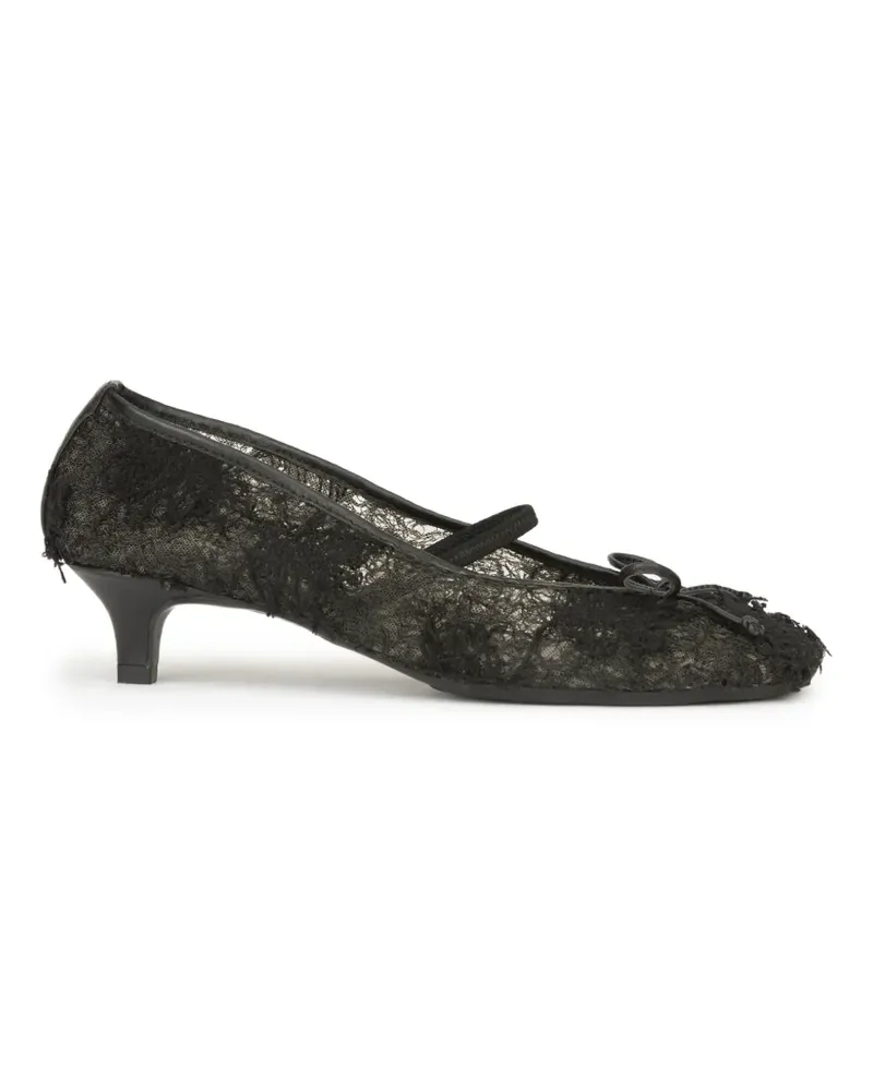 ash Elodie Pumps mit Spitze - Schwarz Schwarz