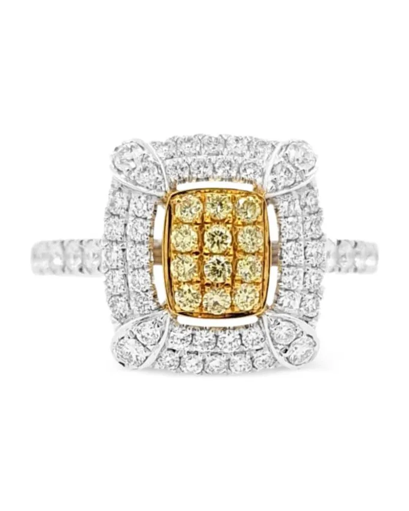 HYT Jewelry Ring aus Platin - Silber Silber