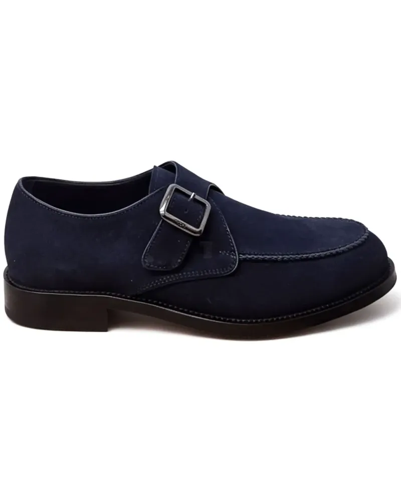 TOD'S Monk-Schuhe aus Wildleder - Blau Blau
