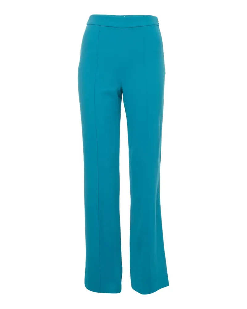 Alice + Olivia Ausgestellte Krepphose - Blau Blau