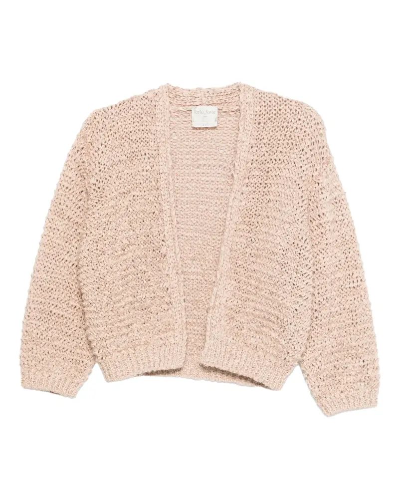 forte_forte Offene Jacke - Nude Nude