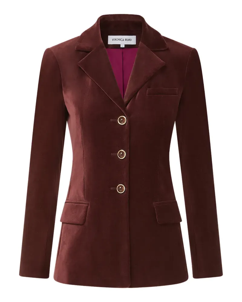 Veronica Beard Raelynn textured jacket - Braun Braun