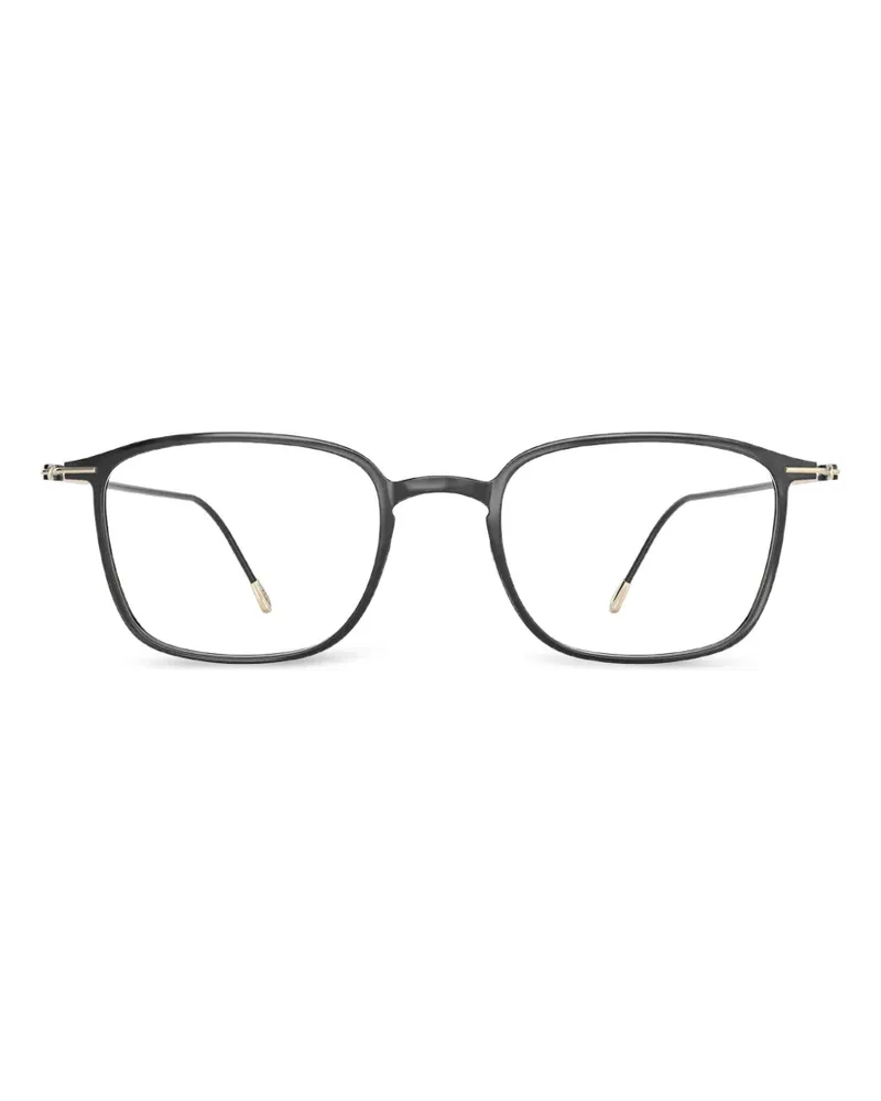 Silhouette Lite Spirit square-frame glasses - Schwarz Schwarz