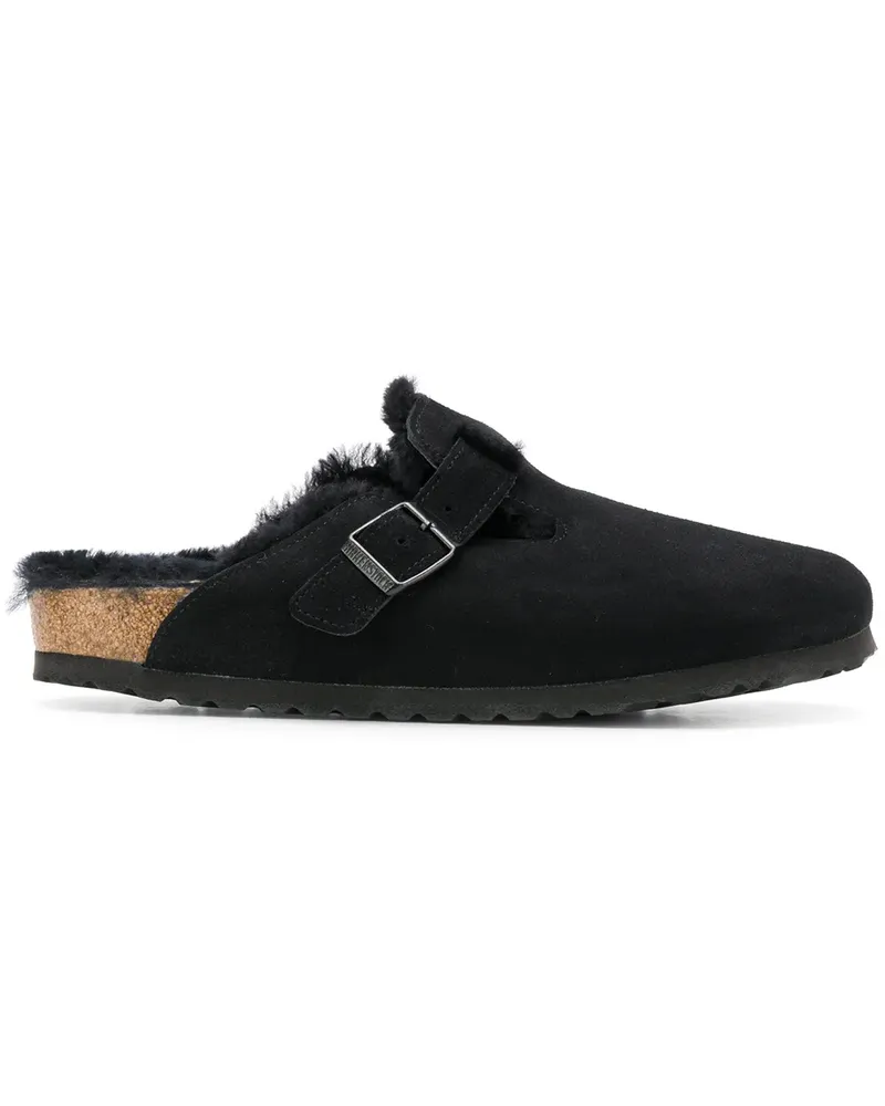 Birkenstock Boston' Mules - Schwarz Schwarz