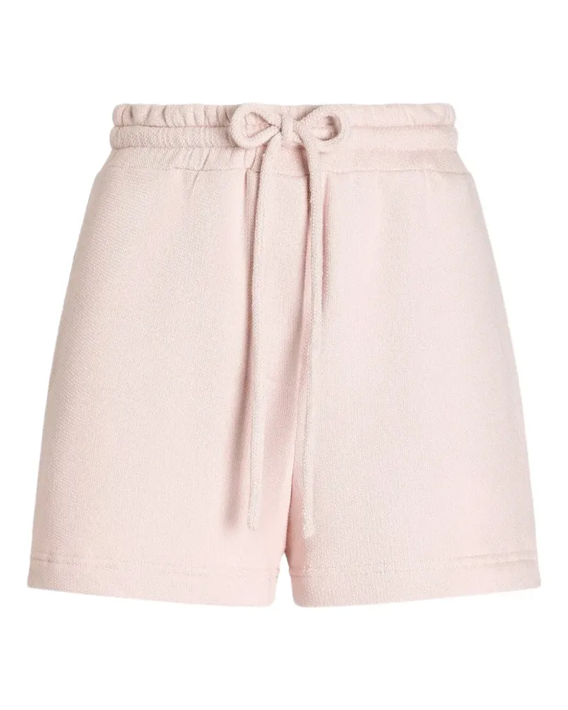 Dolce & Gabbana Bestickte Shorts mit Kordelzug - Rosa Rosa