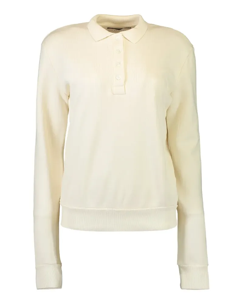 SPRWMN polo-collar sweater - Nude Nude