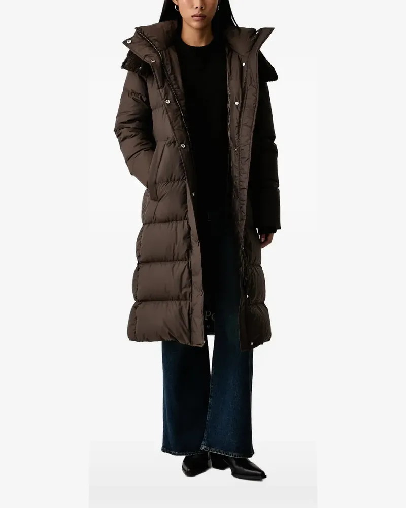 Marc O'Polo hooded quilted jacket - Braun Braun