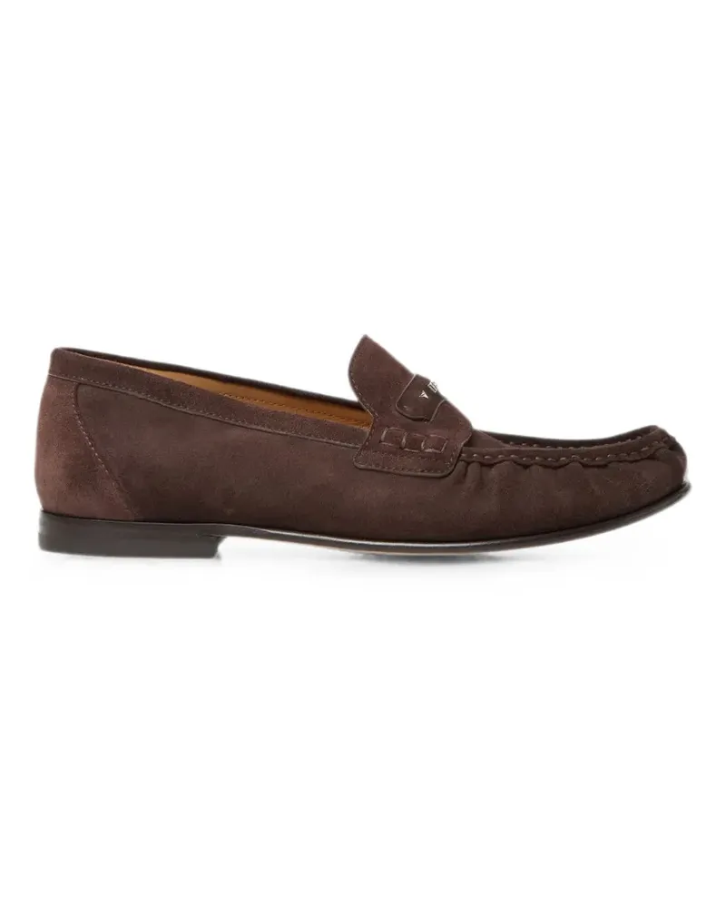 Fendi scrunch loafers - Braun Braun