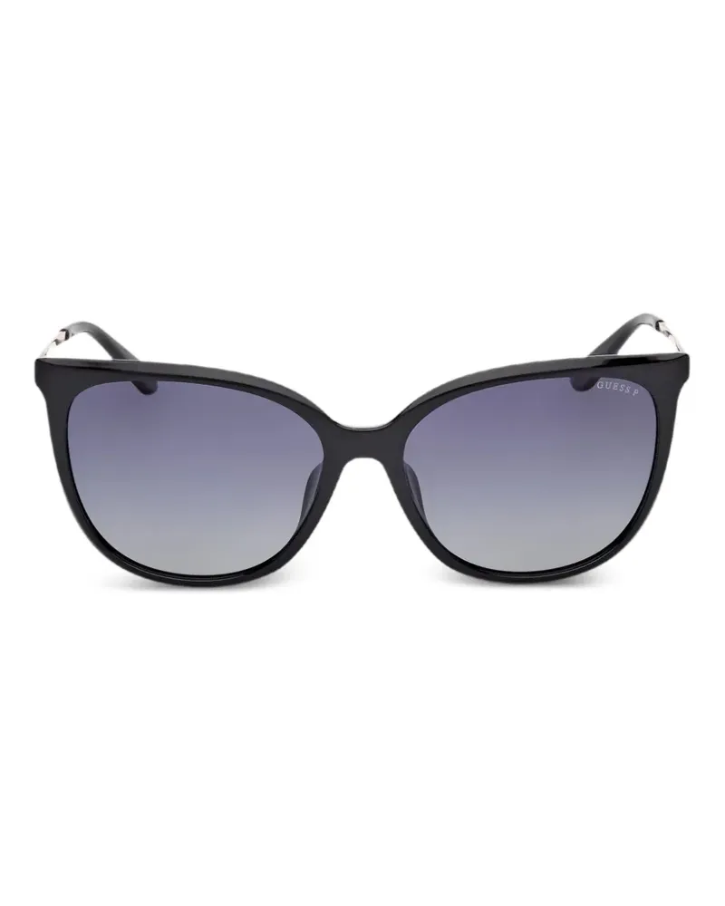 Guess cat-eye-frame polarized sunglasses - Schwarz Schwarz