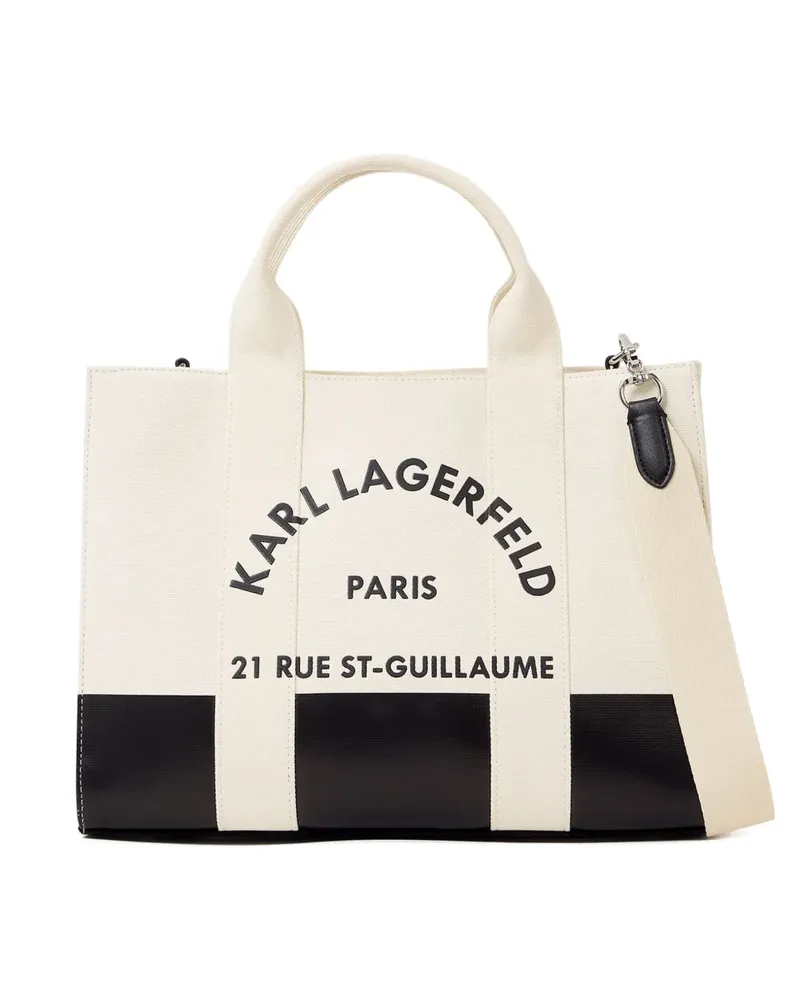 Karl Lagerfeld Mittelgroße Rue St-Guillaume Tote Bag - Nude Nude