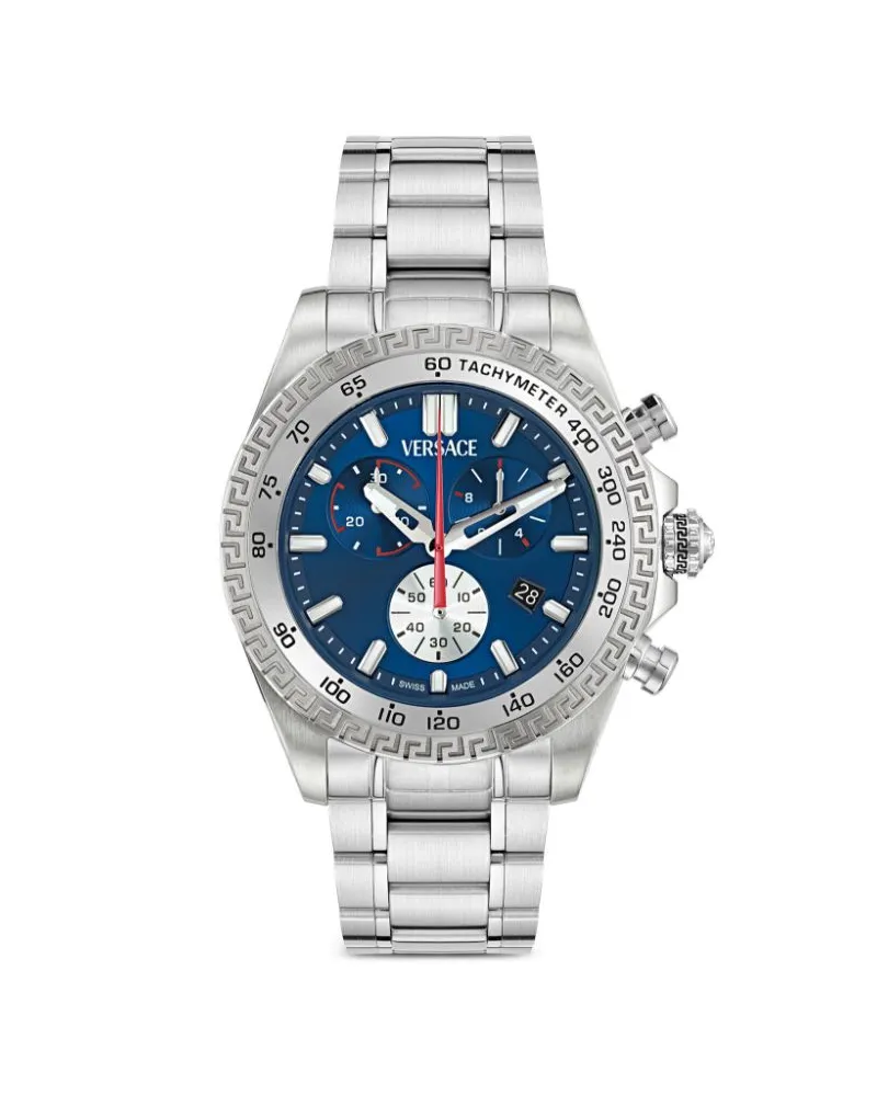 Versace Chrono X 44mm - Blau Blau