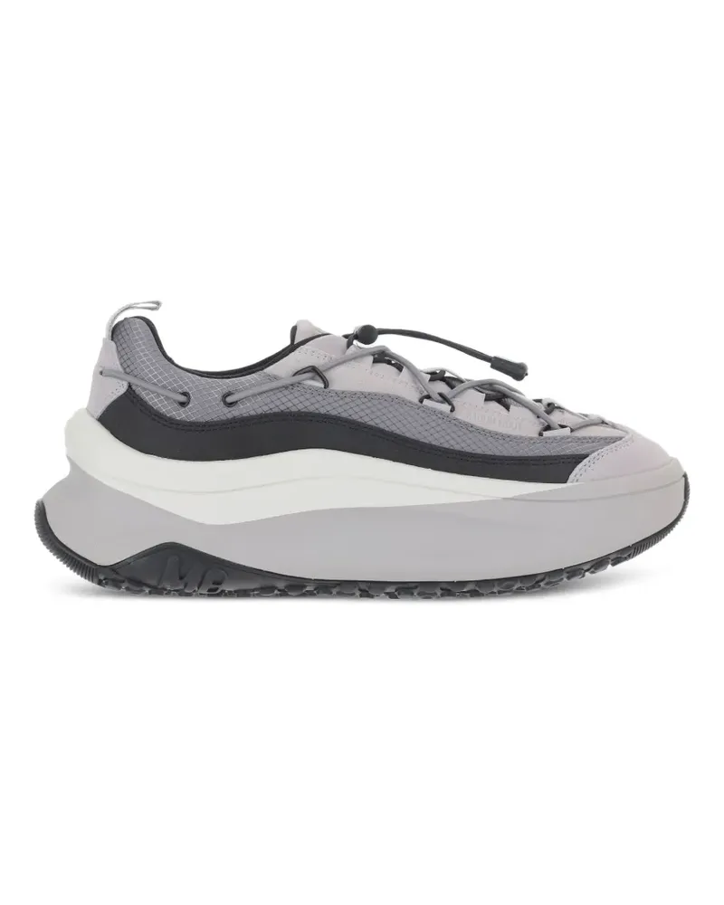 Moon Boot Moon247 Xlace Sneakers mit Lederbesatz - Grau Grau