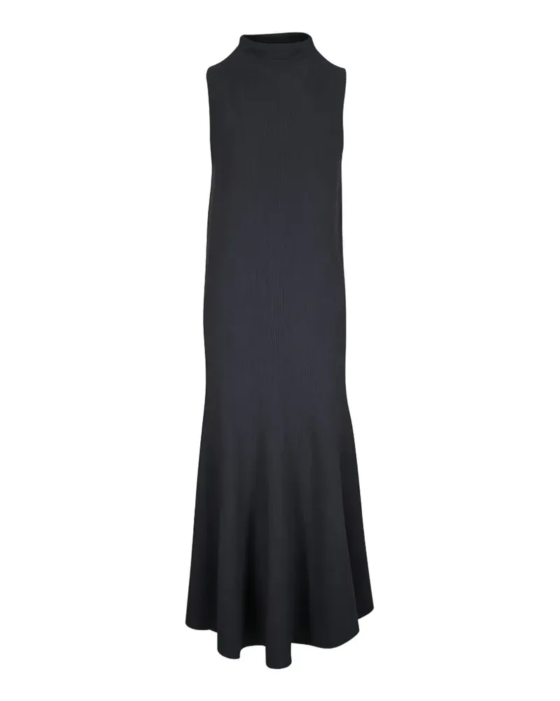 KHAITE Midikleid mit Stehkragen - Grau Grau