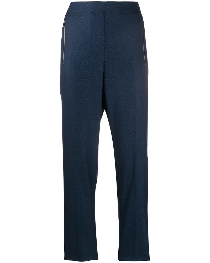 Stella McCartney Cropped-Hose mit Taschen - Blau Blau