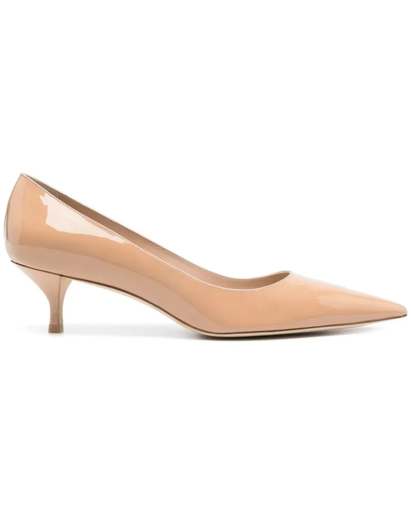 Stuart Weitzman Kitten Pumps 50mm - Nude Nude