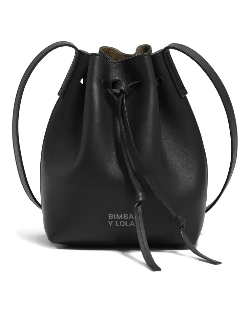 BIMBA Y LOLA Beuteltasche mit Kordelzug - Schwarz Schwarz