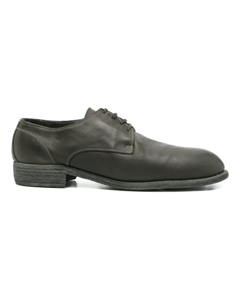 GUIDI lace-up derby shoes - Grün Grün