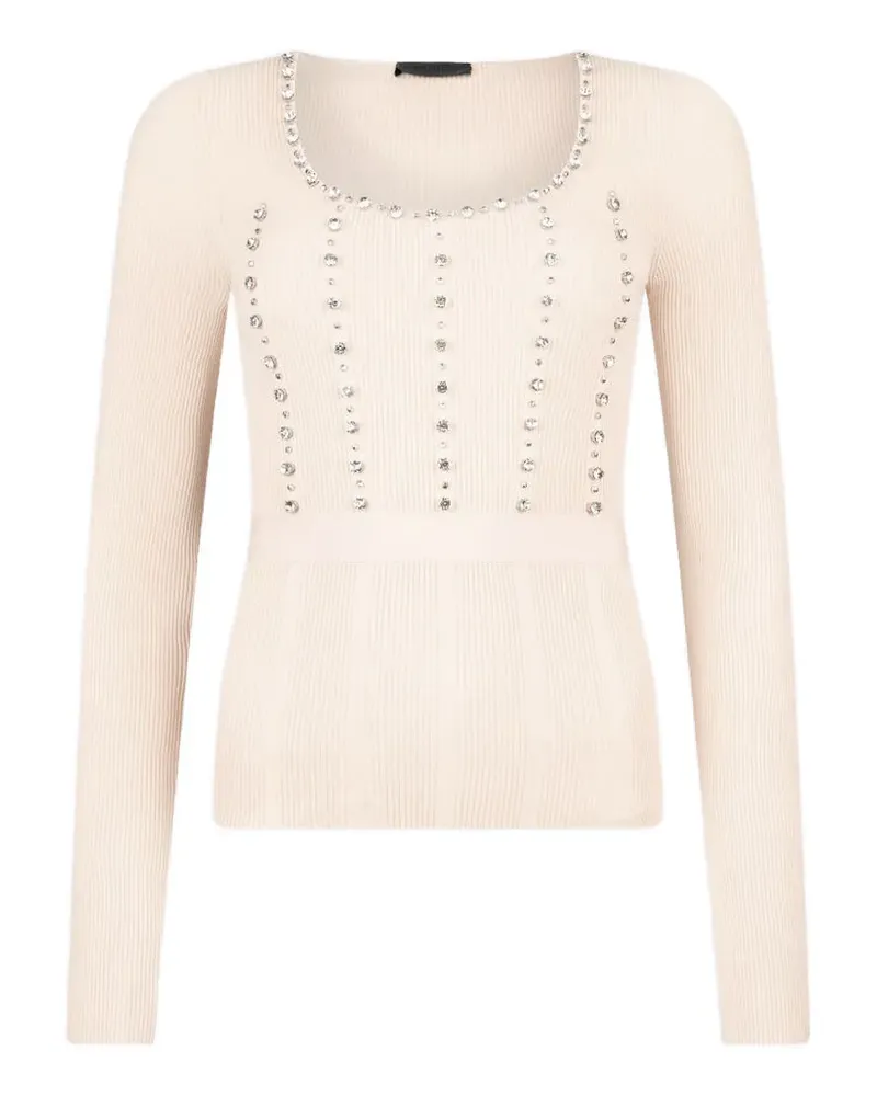Liu Jo Pullover mit rundem Ausschnitt - Nude Nude