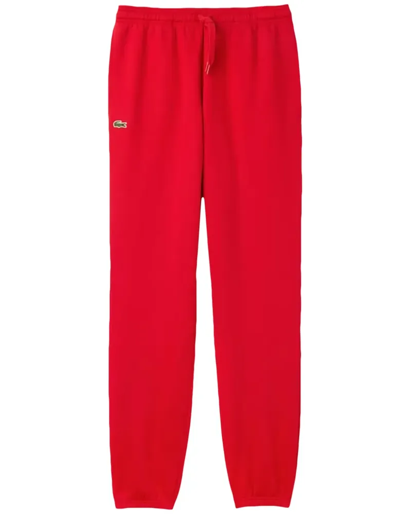 Lacoste Jogginghose aus Fleece - Rot Rot