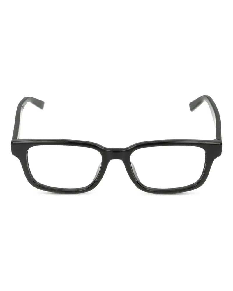 Gucci rectangle-frame glasses - Schwarz Schwarz