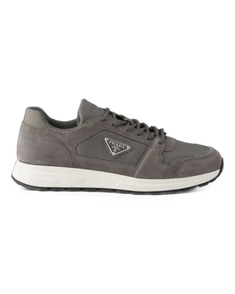 Prada Prax Sneakers aus Wildleder und Re-Nylon - Grau Grau