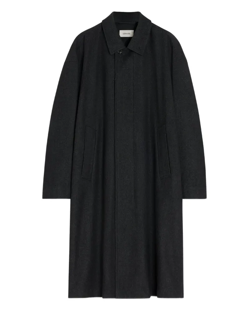 Christophe Lemaire Einreihiger Mantel - Grau Grau