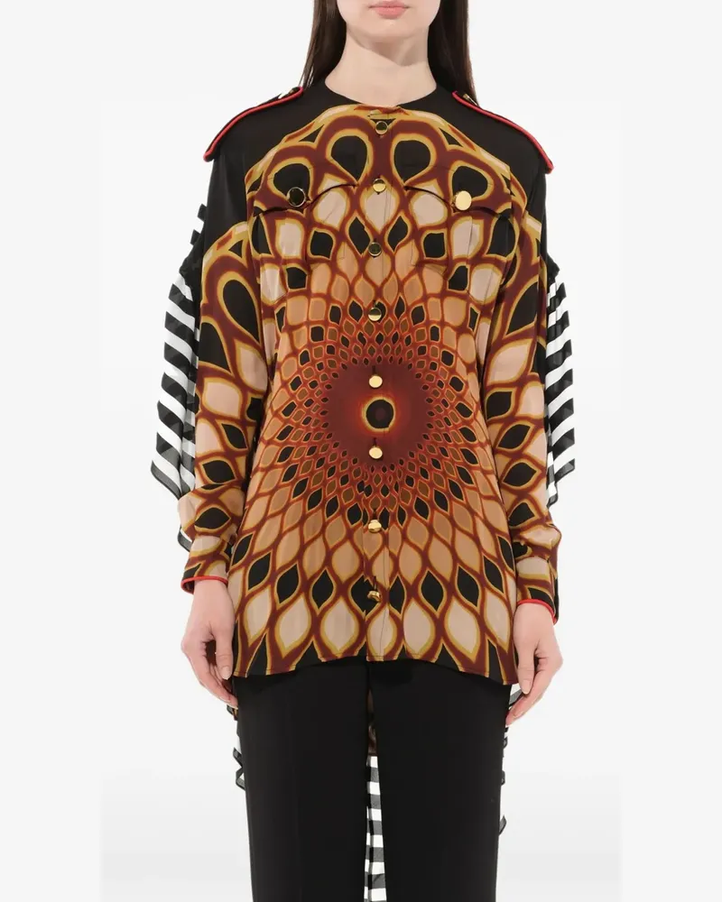 Givenchy Kaleido Eye' Top mit Print - Schwarz Schwarz