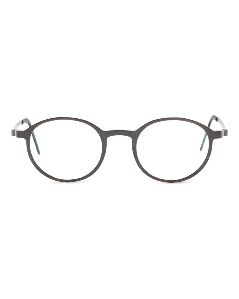 Lindberg Runde Buffalo Brille - Braun Braun