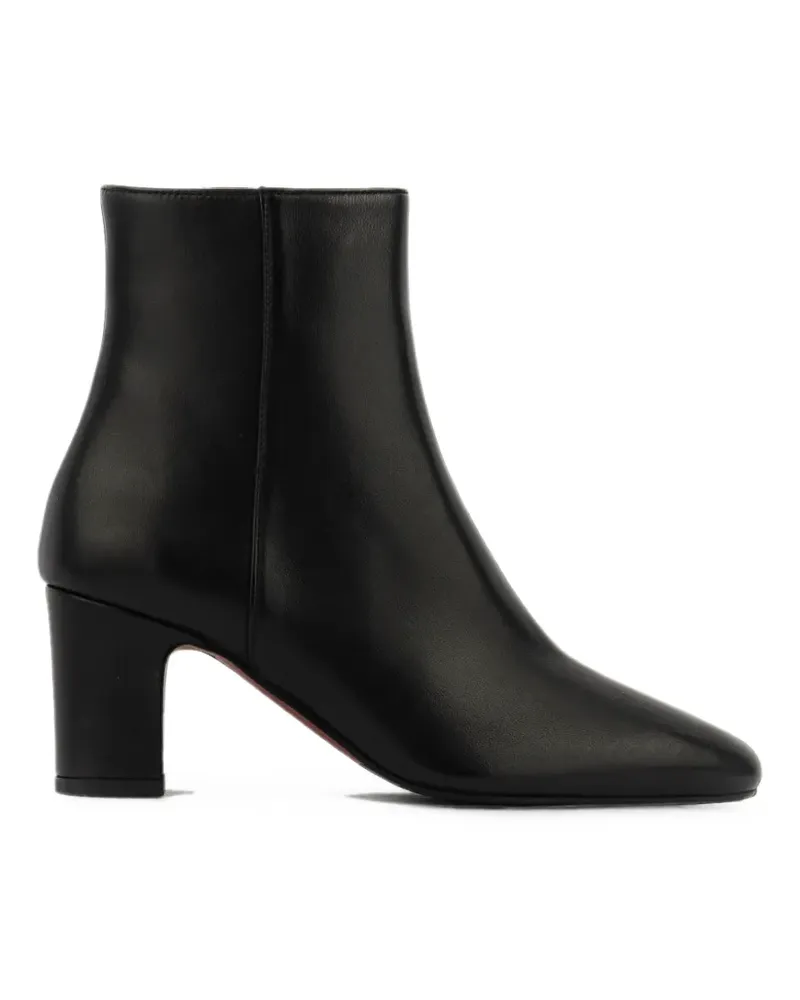 Paul Warmer Muny Stiefeletten aus Leder - Schwarz Schwarz