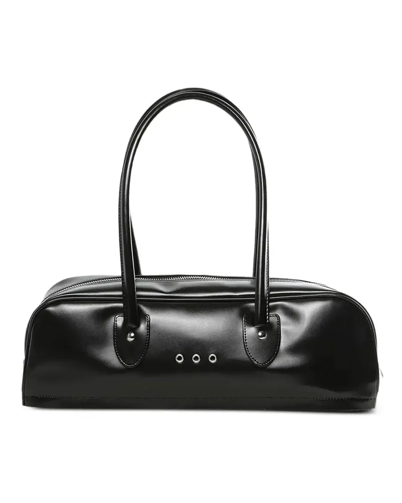 Comme des Garçons eyelet-embellished shoulder bag - Schwarz Schwarz