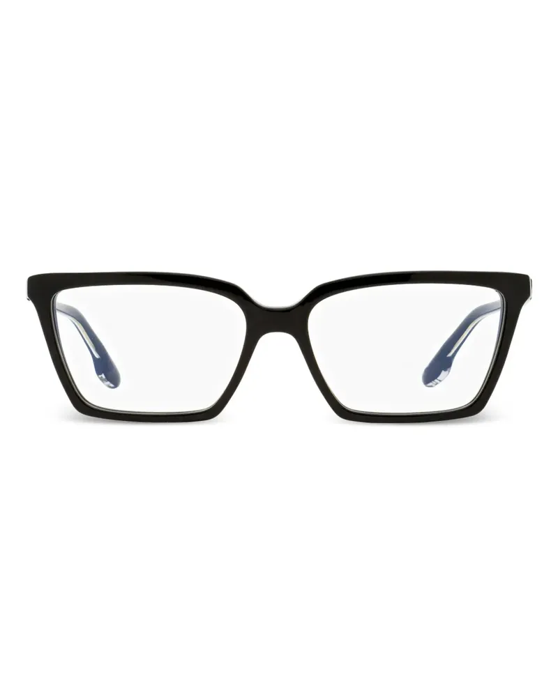 Victoria Beckham Brille mit eckigem Gestell - Schwarz Schwarz