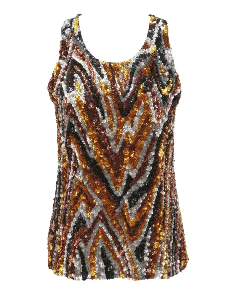 Tom Ford sequined patterned top - Braun Braun