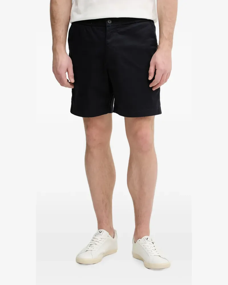 Lacoste logo-patch shorts - Blau Blau