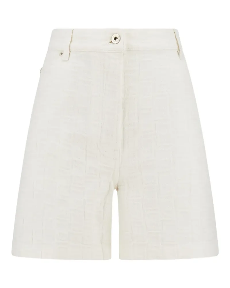 Ferragamo Shorts mit Monogramm - Weiß Weiß