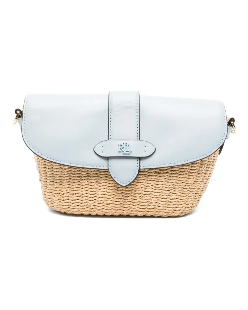 Ralph Lauren Gewebte Handtasche - Nude Nude