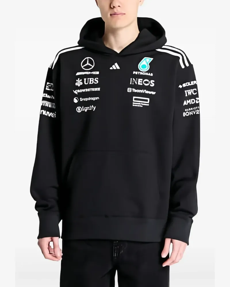 adidas Klassischer Hoodie - Schwarz Schwarz