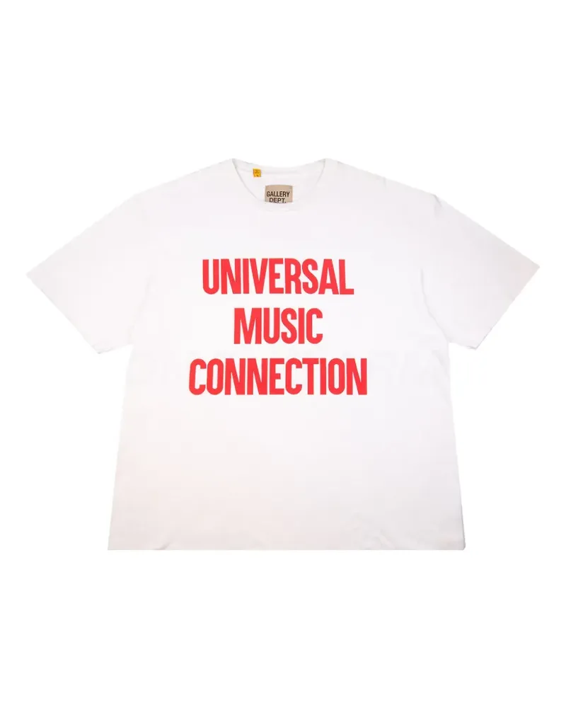GALLERY DEPT. ATK Universal Music Connections T-shirt - Weiß Weiß