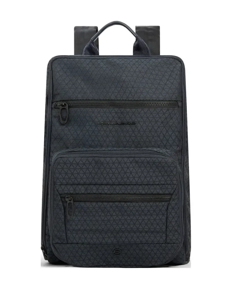 Piquadro foldable expandable backpack - Blau Blau
