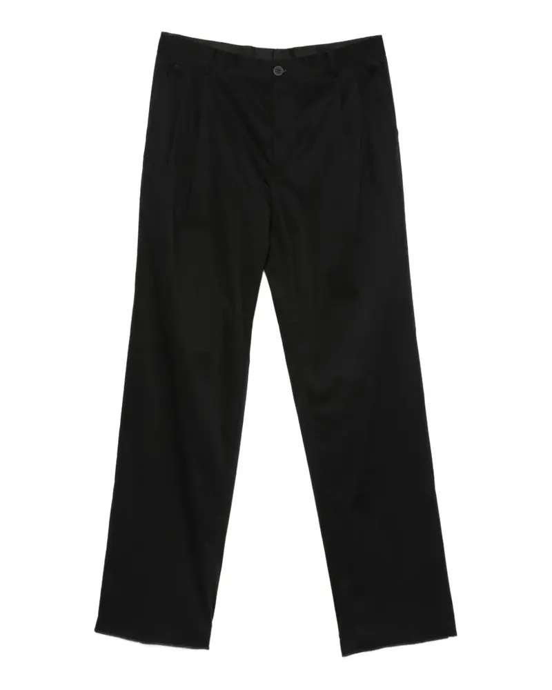 Manuel Ritz pleated-detail trousers - Schwarz Schwarz