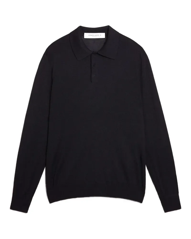 Golden Goose Klassisches Poloshirt - Blau Blau