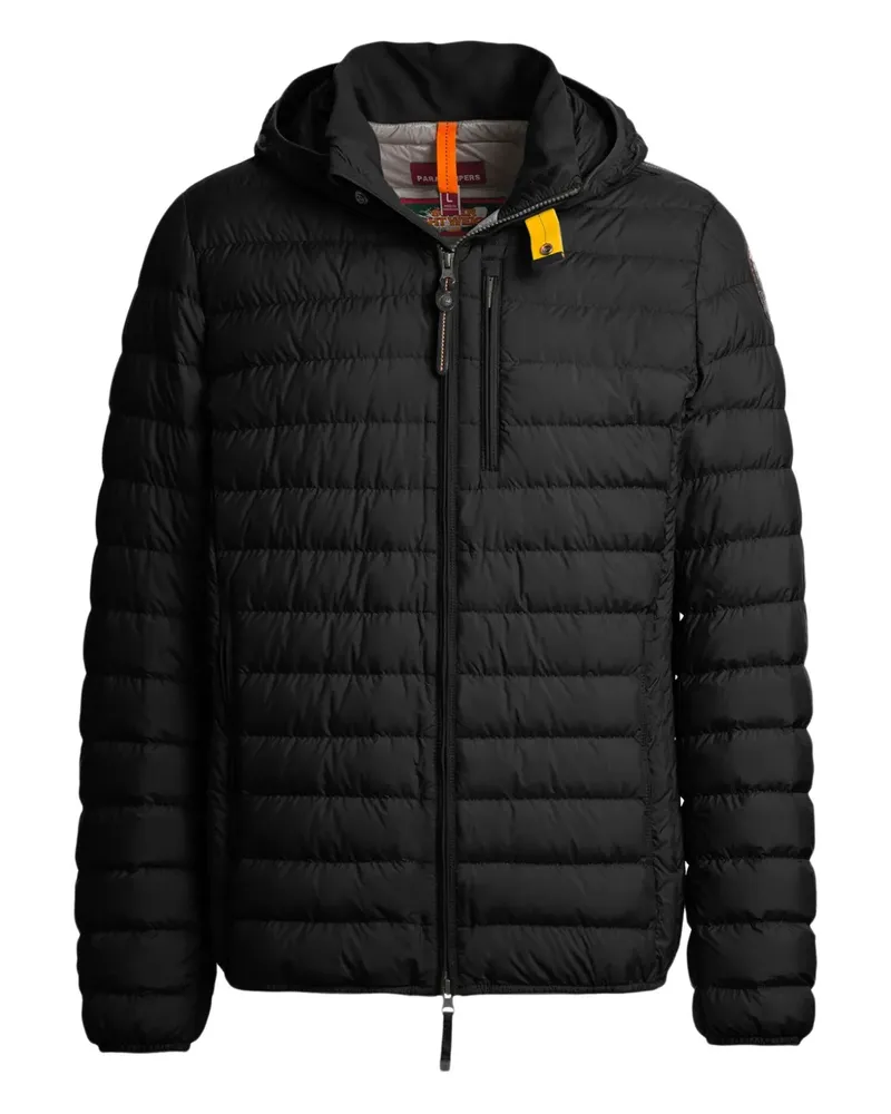 Parajumpers Gesteppte Last Minute Kapuzenjacke - Schwarz Schwarz