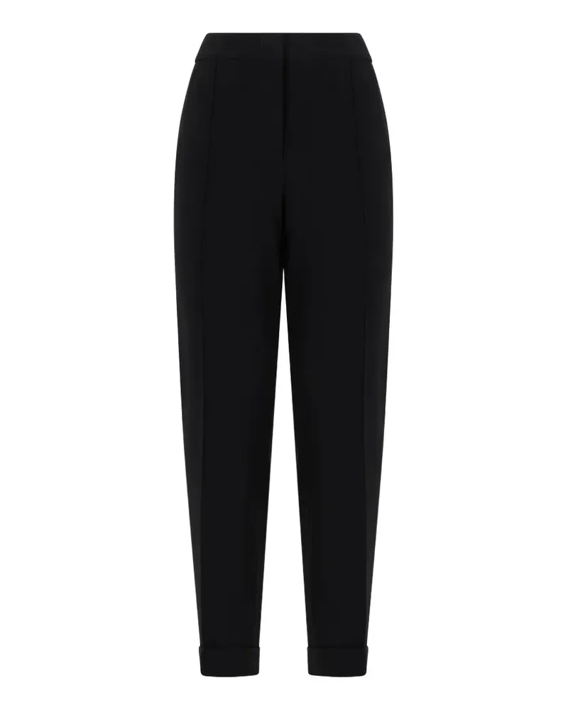 Moschino high-waisted tailored trousers - Schwarz Schwarz