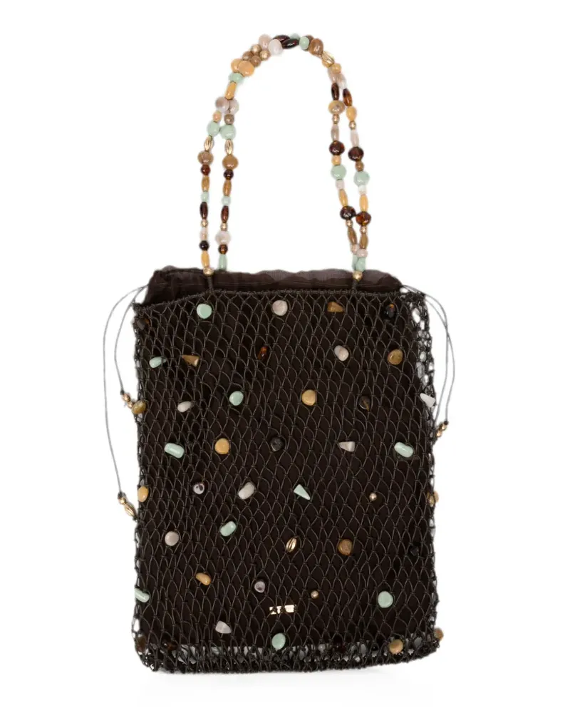 Cult Gaia Mercier bauble-embellished tote bag - Braun Braun