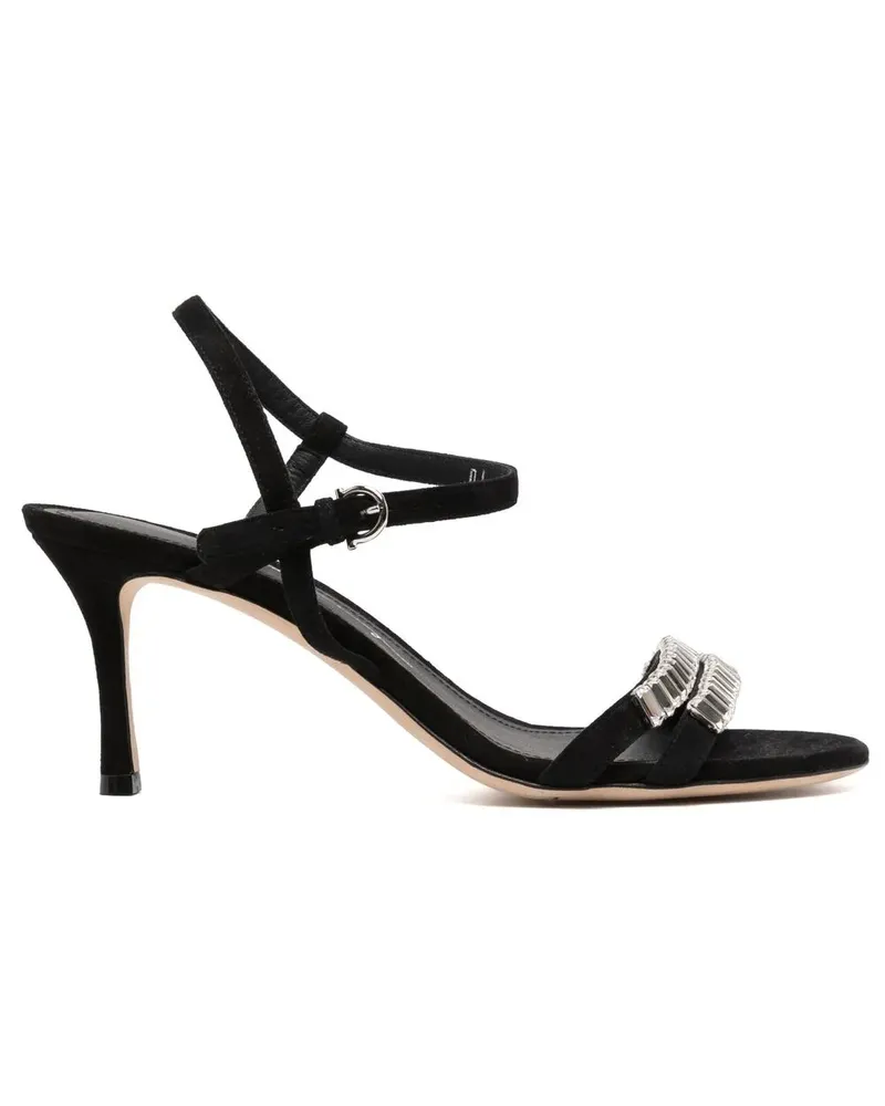 Ferragamo Verzierte Sandalen - Schwarz Schwarz