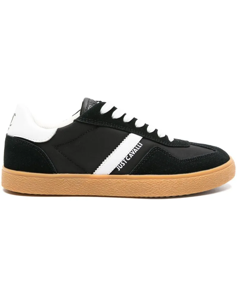 Just Cavalli Sneakers mit Einsätzen - Schwarz Schwarz